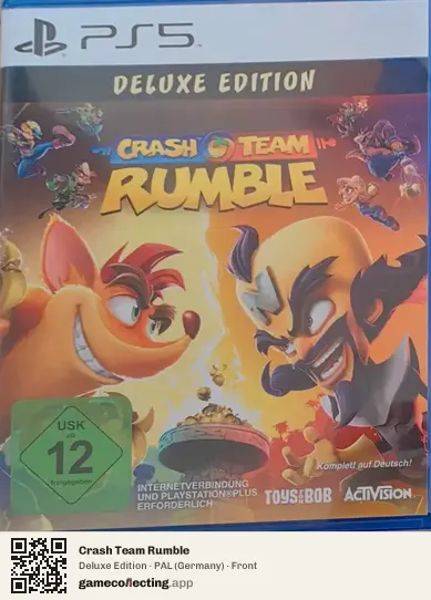Crash Team Rumble PlayStation 5, Germany box front