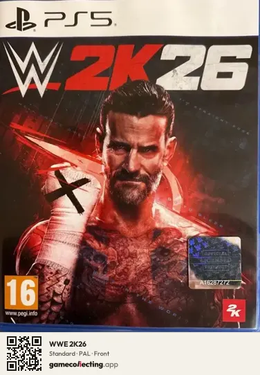 WWE 2K26 PlayStation 5, PAL box front