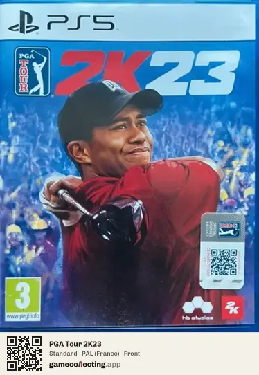 PGA Tour 2K23 PlayStation 5, France box front