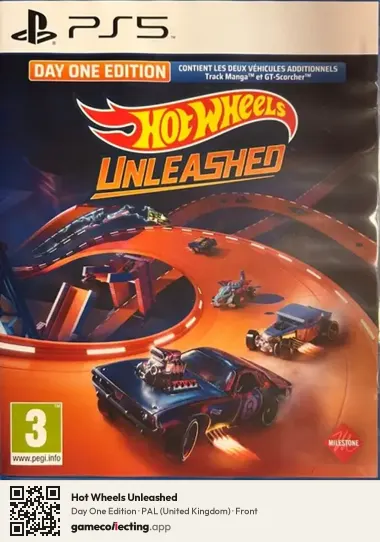 Hot Wheels Unleashed PlayStation 5, United Kingdom box front