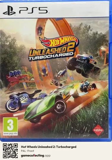 Hot Wheels Unleashed 2: Turbocharged PlayStation 5, PAL box front