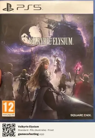 Valkyrie Elysium PlayStation 5, Australia box front