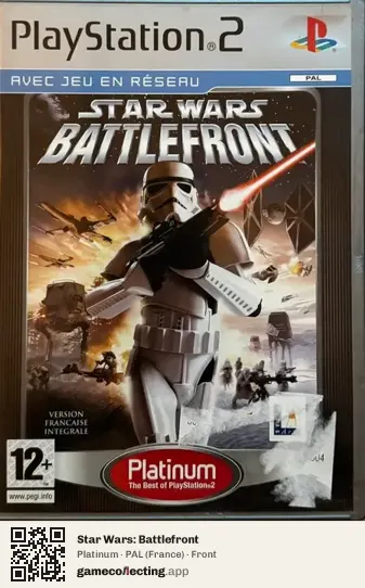 Star Wars: Battlefront PlayStation 2, France box front