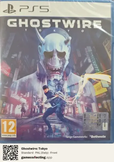 Ghostwire: Tokyo PlayStation 5, Italy box front