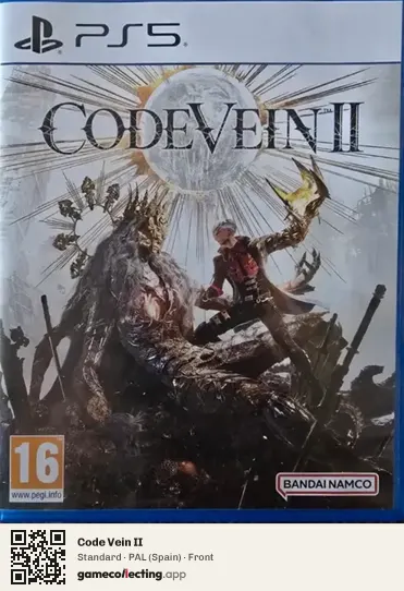 Code Vein II PlayStation 5, Spain box front