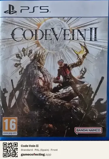 Code Vein II PlayStation 5, Spain box front