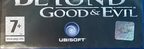 Beyond Good & Evil, the PEGI square on its front