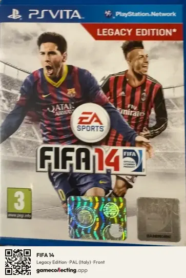 FIFA 14 PlayStation Vita, Italy box front
