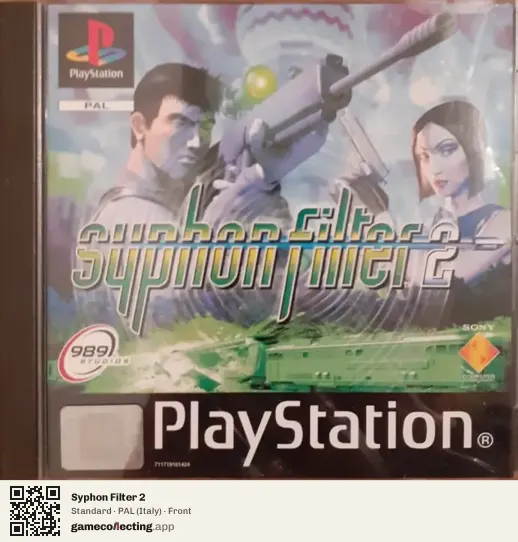 Syphon Filter 2 PlayStation, Italy box front