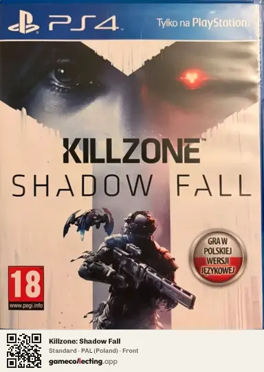 Killzone: Shadow Fall PlayStation 4, Poland box front