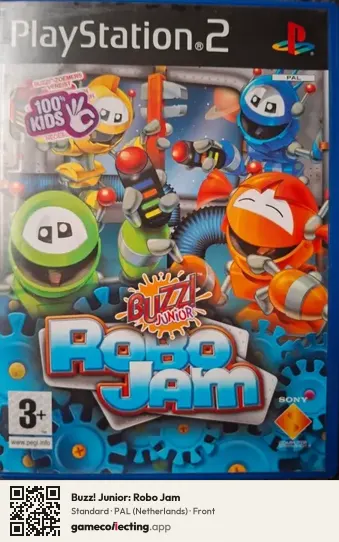 Buzz! Junior: Robo Jam PlayStation 2, Netherlands box front