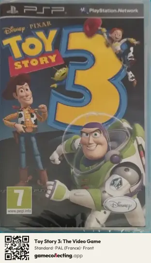 Toy Story 3: The Video Game PlayStation Portable, France box front