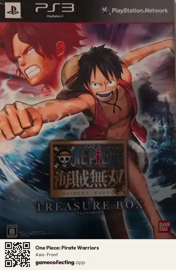 One Piece: Pirate Warriors PlayStation 3, Asia box front