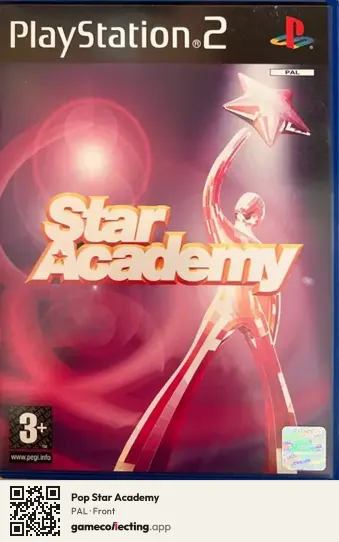 Pop Star Academy PlayStation 2, PAL box front