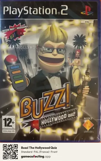 Buzz! The Hollywood Quiz PlayStation 2, France box front