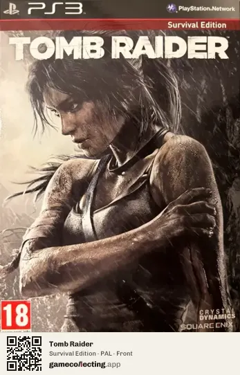 Tomb Raider PlayStation 3, PAL box front