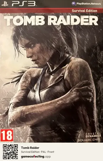 Tomb Raider PlayStation 3, PAL box front