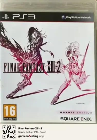 Final Fantasy XIII-2 PlayStation 3, PAL box front