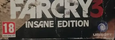Far Cry 3, the PEGI square on its front