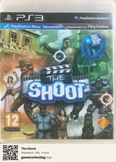 The Shoot PlayStation 3, PAL box front