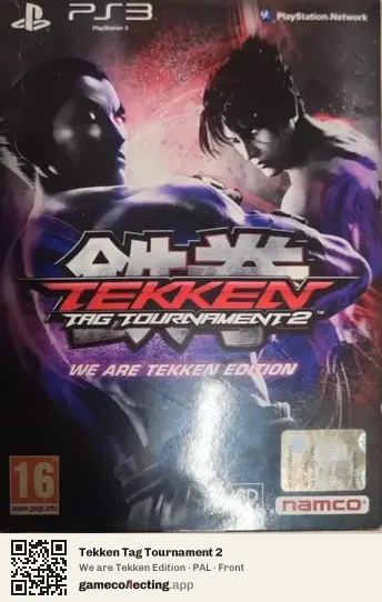 Tekken Tag Tournament 2 PlayStation 3, PAL box front
