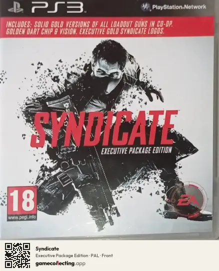 Syndicate PlayStation 3, PAL box front