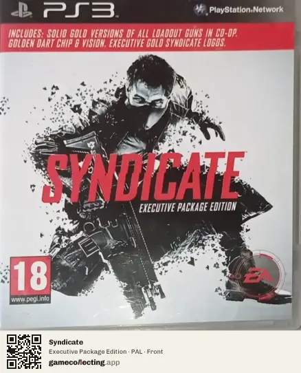 Syndicate PlayStation 3, PAL box front