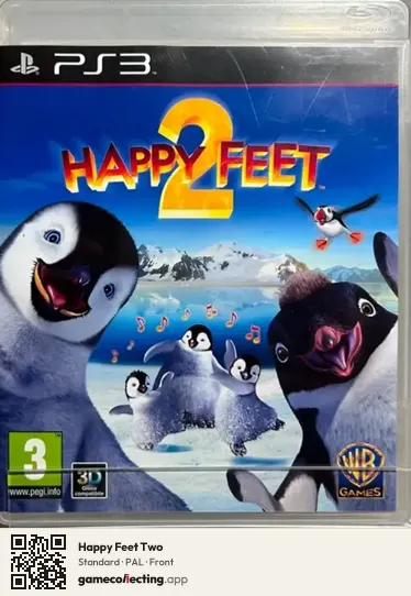 Happy Feet Two PlayStation 3, PAL box front
