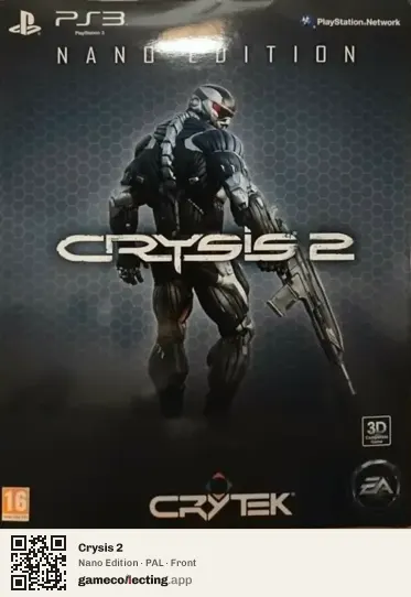 Crysis 2 PlayStation 3, PAL box front
