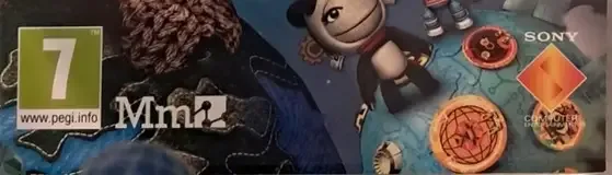 LittleBigPlanet 2, the PEGI square on its front