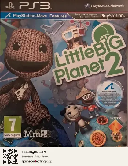 LittleBigPlanet 2 PlayStation 3, PAL box front