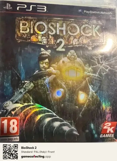 BioShock 2 PlayStation 3, Italy box front
