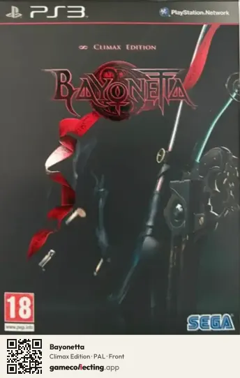 Bayonetta PlayStation 3, PAL box front