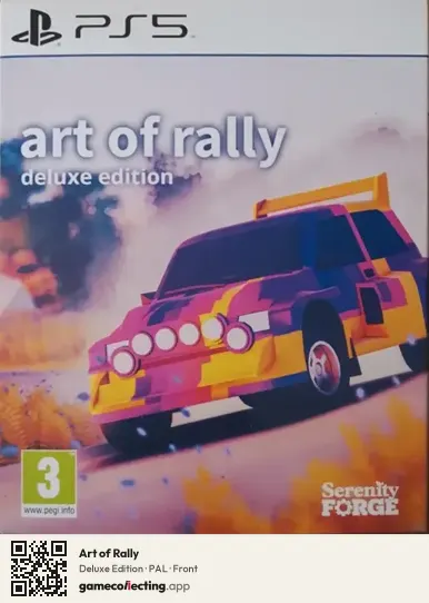 Art of Rally PlayStation 5, PAL box front