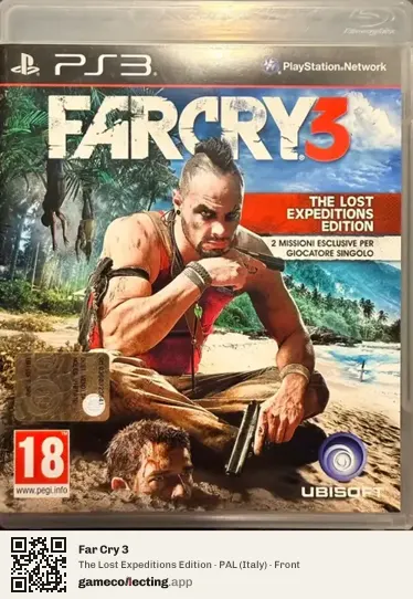 Far Cry 3 PlayStation 3, Italy box front