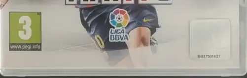 FIFA 14, the PEGI square on its front