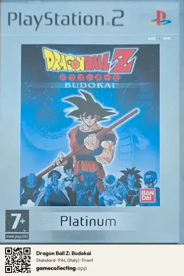 Dragon Ball Z: Budokai PlayStation 2, Italy box front