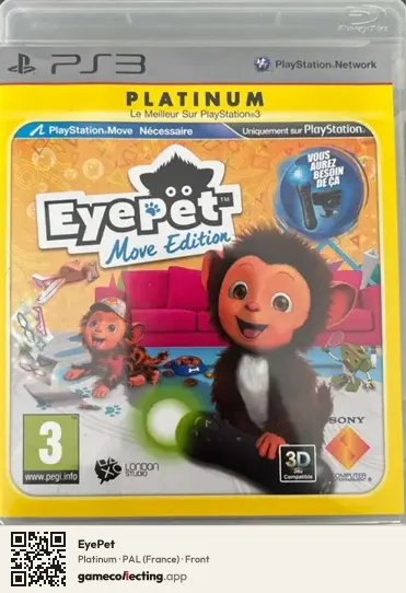EyePet PlayStation 3, France box front