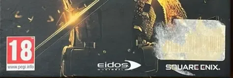Deus Ex: Human Revolution, the PEGI square on its front