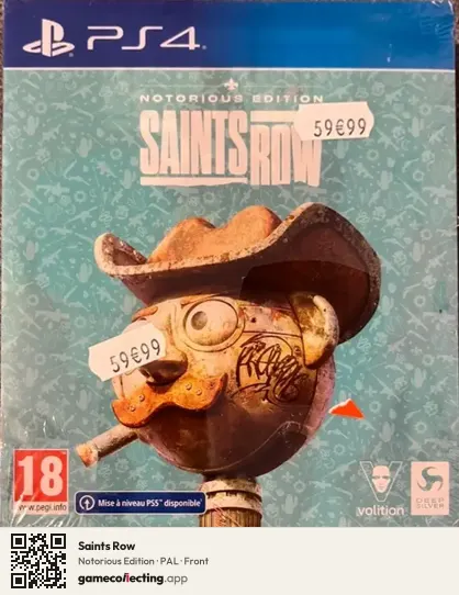 Saints Row PlayStation 4, PAL box front