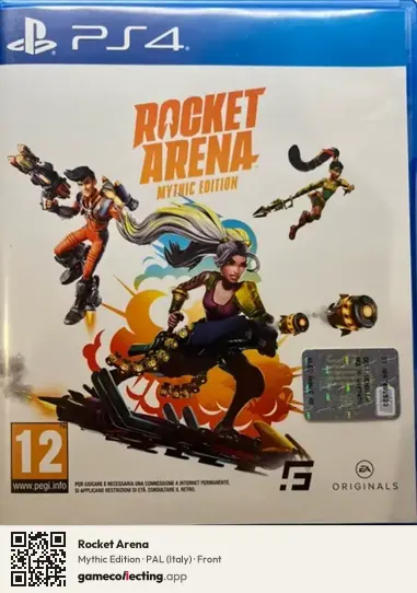 Rocket Arena PlayStation 4, Italy box front