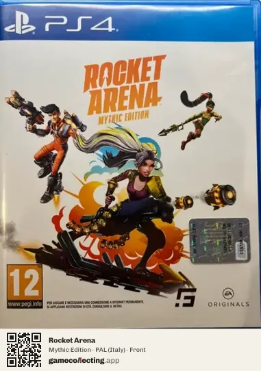 Rocket Arena PlayStation 4, Italy box front