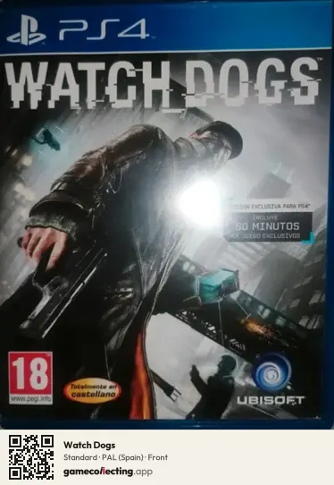 Watch Dogs PlayStation 4, Spain box front