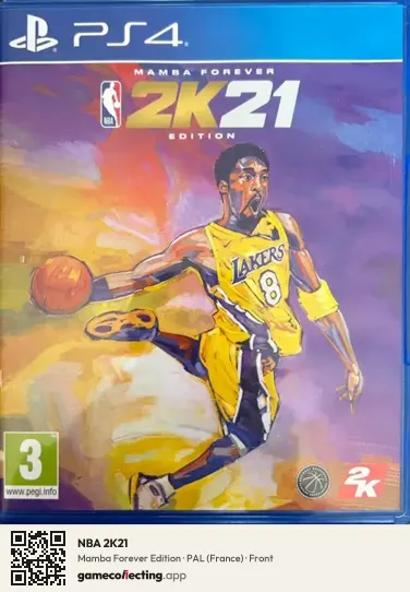 NBA 2K21 PlayStation 4, France box front