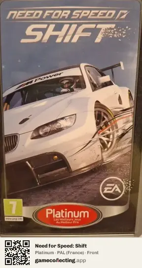 Need for Speed: Shift PlayStation Portable, France box front