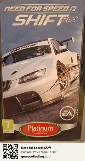 Need for Speed: Shift PlayStation Portable, France box front