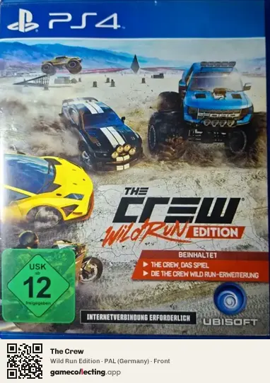 The Crew PlayStation 4, Germany box front