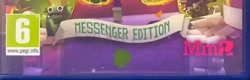 Tearaway Unfolded, the PEGI square on its front