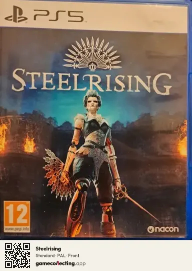 Steelrising PlayStation 5, PAL box front