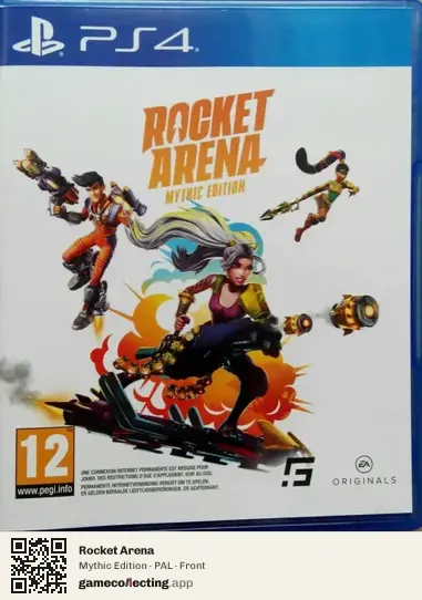 Rocket Arena PlayStation 4, PAL box front